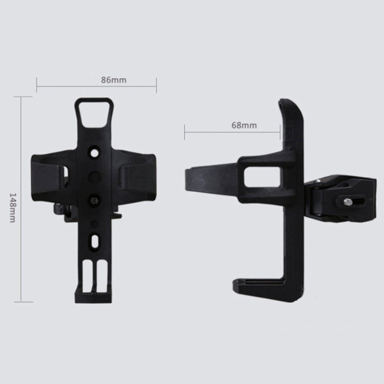 Mountain Bike Bottle Cage Bicycle Quick Release Free Hanging Cup Holder Road Bike Electric Scooter Motorcycle Water Cup Holder(Red) by buy2fix