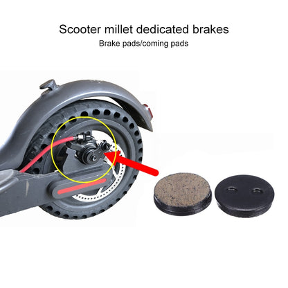 3 Pairs For Xiaomi Mijia M365 Scooter Metal Disc Brake Pads - Accessories & Parts by buy2fix | Online Shopping UK | buy2fix