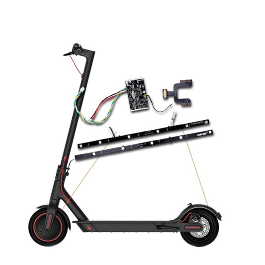 3 in 1 For Xiaomi Mijia M365 Scooter Battery Control Main Board + Soft Board + Side Strip Set - Accessories & Parts by buy2fix | Online Shopping UK | buy2fix