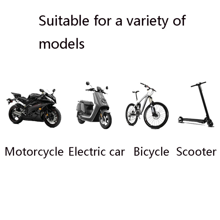 2 PCS Aluminum Alloy Bicycle Mobile Phone Holder Motorcycle Mobile Phone Navigation Bracket Electric Motorcycle Hand Rack(Black (Handlebar Style)) by buy2fix