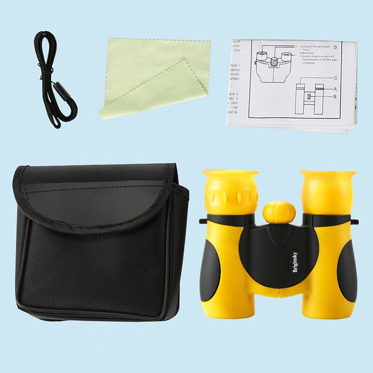 HD High Magnification Children Outdoor Telescope(Yellow) by buy2fix