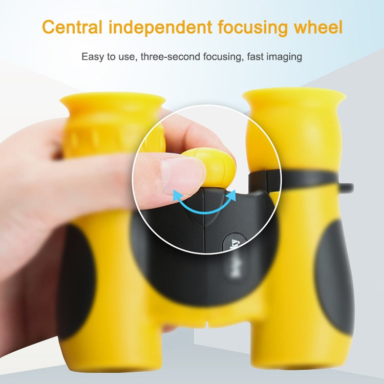 HD High Magnification Children Outdoor Telescope(Yellow) by buy2fix