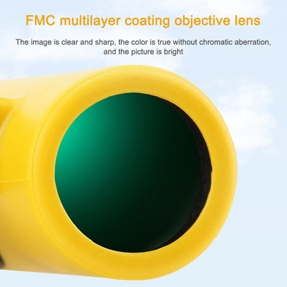 HD High Magnification Children Outdoor Telescope(Yellow) by buy2fix