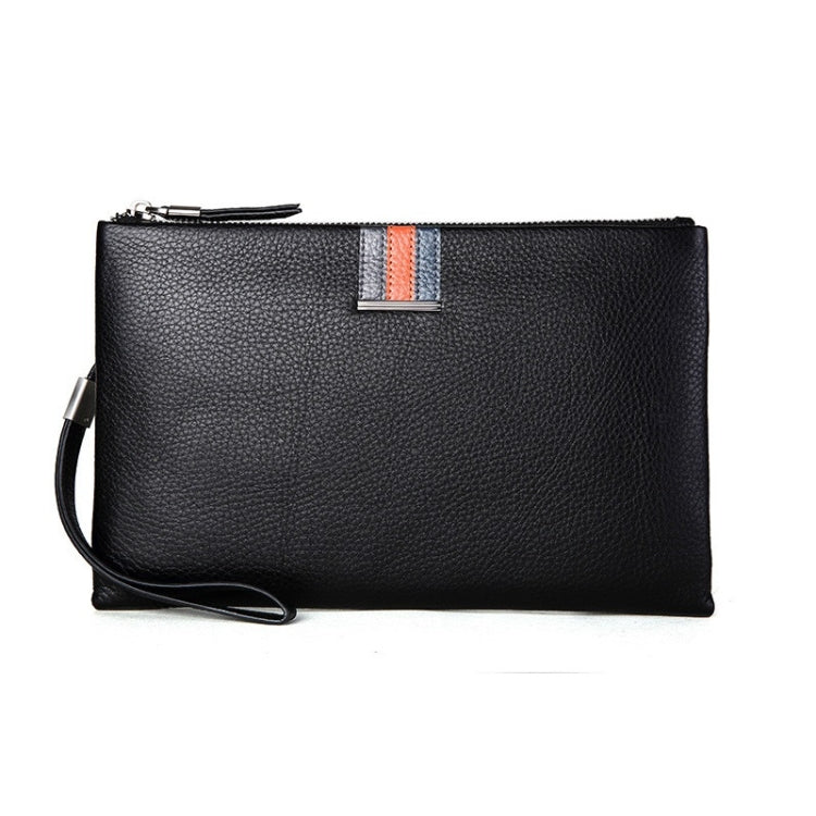 Men Leather Casual Clutch Leather Smart Anti-Theft & Anti-Lost Coin Purse, Size:Large - Wallets by buy2fix | Online Shopping UK | buy2fix