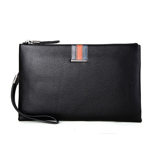 Men Leather Casual Clutch Leather Smart Anti-Theft & Anti-Lost Coin Purse, Size:Large - Wallets by buy2fix | Online Shopping UK | buy2fix