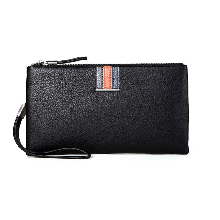 Men Leather Casual Clutch Leather Smart Anti-Theft & Anti-Lost Coin Purse, Size:Small - Wallets by buy2fix | Online Shopping UK | buy2fix