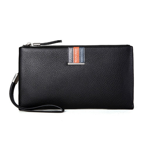 Men Leather Casual Clutch Leather Smart Anti-Theft & Anti-Lost Coin Purse, Size:Small - Wallets by buy2fix | Online Shopping UK | buy2fix