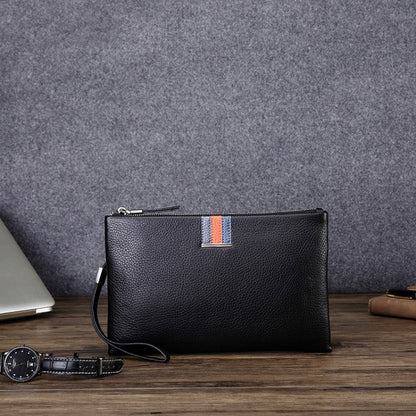 Men Leather Casual Clutch Leather Smart Anti-Theft & Anti-Lost Coin Purse, Size:Small - Wallets by buy2fix | Online Shopping UK | buy2fix