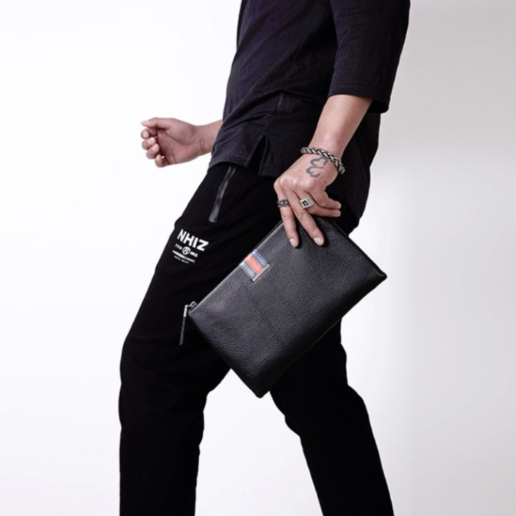 Men Leather Casual Clutch Leather Smart Anti-Theft & Anti-Lost Coin Purse, Size:Small - Wallets by buy2fix | Online Shopping UK | buy2fix