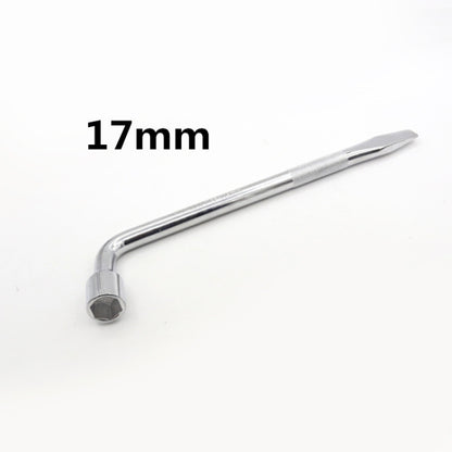 L-Type Car Tire Removal Tool Tire Wrench Socket Wrench, Specification: 17mm by buy2fix