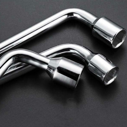 L-Type Car Tire Removal Tool Tire Wrench Socket Wrench, Specification: 21mm by buy2fix
