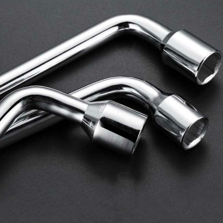 L-Type Car Tire Removal Tool Tire Wrench Socket Wrench, Specification: 22mm by buy2fix