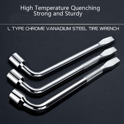L-Type Car Tire Removal Tool Tire Wrench Socket Wrench, Specification: 24mm by buy2fix