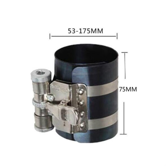 2 PCS Piston Ring Compressor Shrinker Piston Ring Installation Tool Engine Repair Tool, Specification: 3 inch - Engine Fittings by buy2fix | Online Shopping UK | buy2fix
