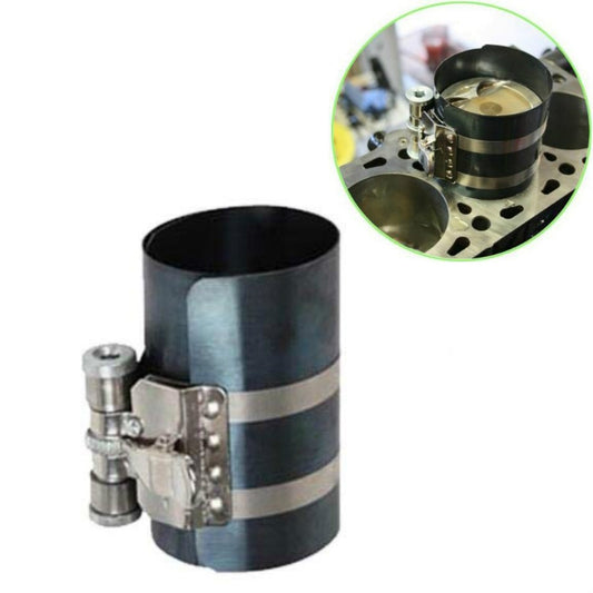 2 PCS Piston Ring Compressor Shrinker Piston Ring Installation Tool Engine Repair Tool, Specification: 4 inch - Engine Fittings by buy2fix | Online Shopping UK | buy2fix