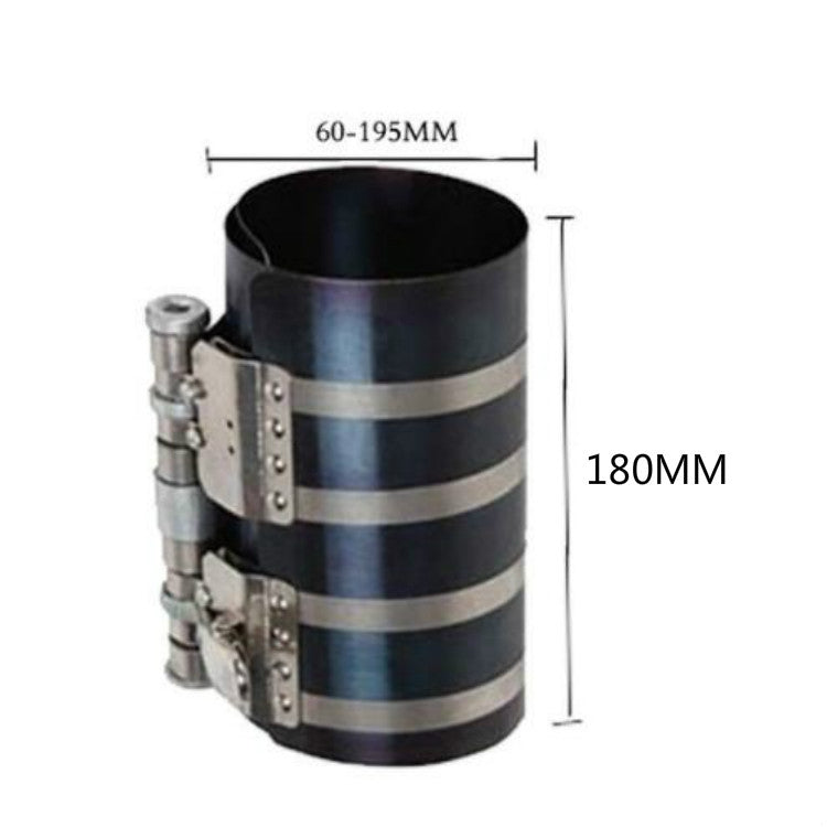 2 PCS Piston Ring Compressor Shrinker Piston Ring Installation Tool Engine Repair Tool, Specification: 6 inch - Engine Fittings by buy2fix | Online Shopping UK | buy2fix