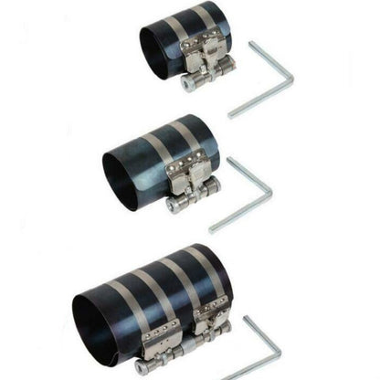 2 PCS Piston Ring Compressor Shrinker Piston Ring Installation Tool Engine Repair Tool, Specification: 6 inch - Engine Fittings by buy2fix | Online Shopping UK | buy2fix