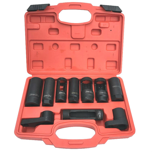 10 In 1 Oxygen Sensor Sleeve Removal Tool Wrench Set - Hand Tool Sets by buy2fix | Online Shopping UK | buy2fix