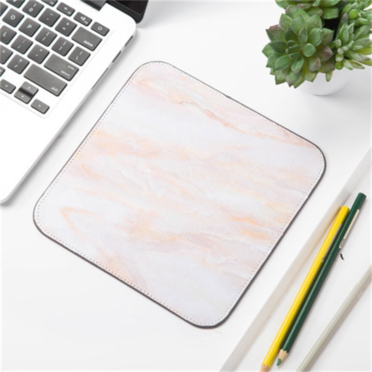 Office Desk Mat Marble Pattern Desk Organizer School Supplies Mouse Desk Tools(Beige) by buy2fix
