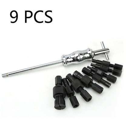 9 In 1 Inner Bearing Pull Code Puller Inner Hole Peilin Sliding Hammer Group Puller Inner Bearing Remove Tool by buy2fix