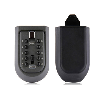 KS-004 Combination Lock Key Box Alloy Button Wall-Mounted Shield-Shaped Combination Box - Safety Box by buy2fix | Online Shopping UK | buy2fix