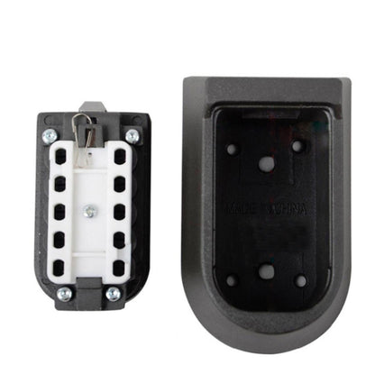 KS-004 Combination Lock Key Box Alloy Button Wall-Mounted Shield-Shaped Combination Box - Safety Box by buy2fix | Online Shopping UK | buy2fix