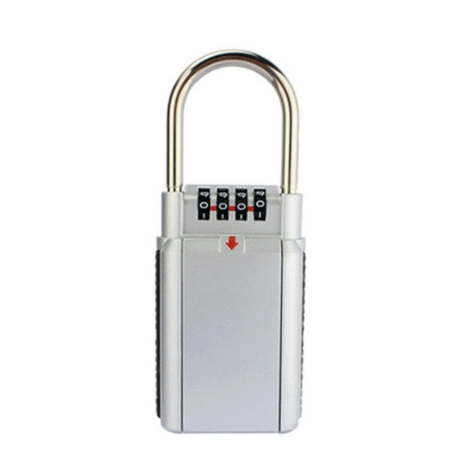 Password Key Box Household Wall-Mounted Decoration Site Password Box(Silver) - Safety Box by buy2fix | Online Shopping UK | buy2fix