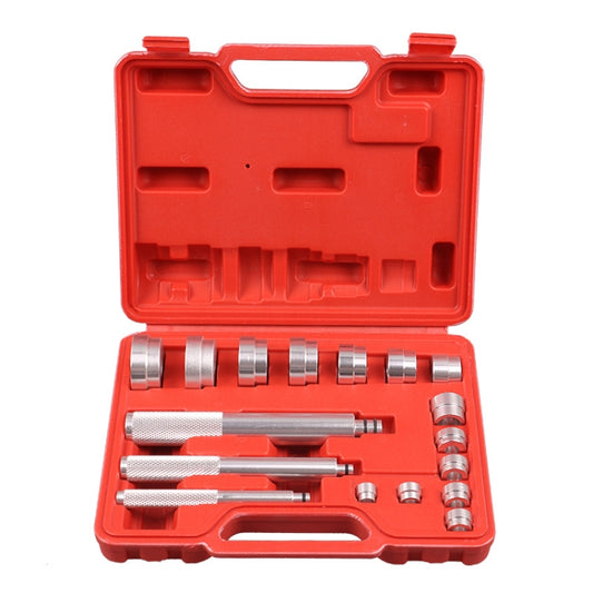17 In 1 Small Aluminum Alloy Bearing Disassembly Tool Bearing Installation Extractor(Red) by buy2fix