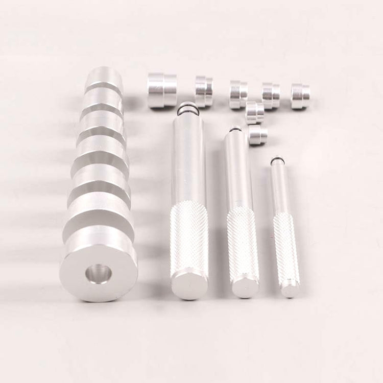 17 In 1 Small Aluminum Alloy Bearing Disassembly Tool Bearing Installation Extractor(Blue) by buy2fix