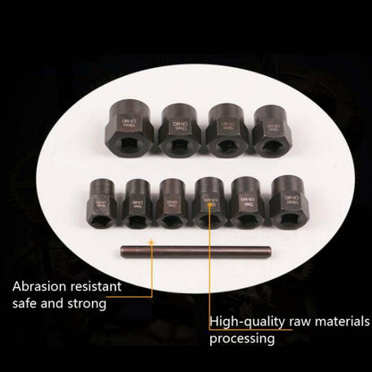 11 In 1 Damaged Nut Removal Tool Anti-Corrosion Sliding Thread Nut Extractor by buy2fix