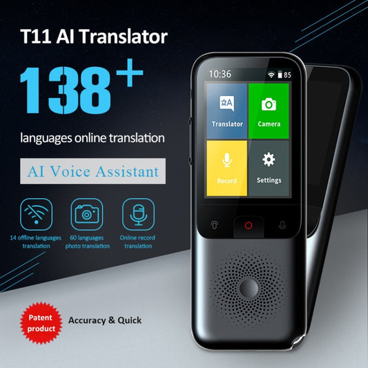T11 Intelligent Voice Translator WIFI Artificial Intelligence Language Translation -  by buy2fix | Online Shopping UK | buy2fix