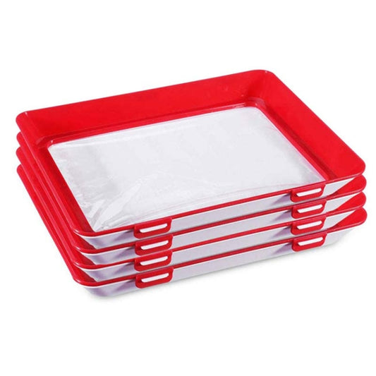 Vacuum Fresh-Keeping Tray Refrigerator Clever Tray - Preservation Supplies by buy2fix | Online Shopping UK | buy2fix