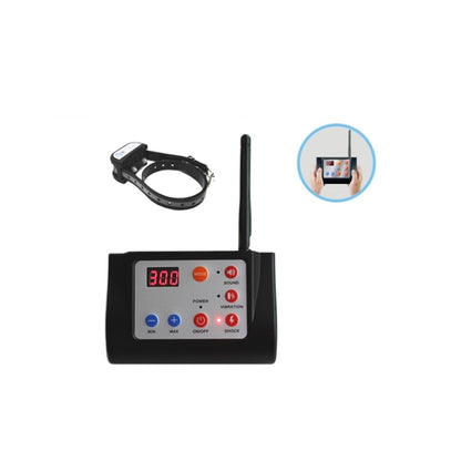 2 In 1 Smart Wireless Waterproof Fence Remote Dog Trainer with Collar, Style:700G(US Plug) - Training Aids by buy2fix | Online Shopping UK | buy2fix