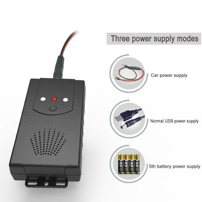 Ultrasonic Car Repeller Car Engine Compartment Electronic Repeller Micro-Light Wave Insect Repellent, Specification: Universal (Black) - Others by buy2fix | Online Shopping UK | buy2fix