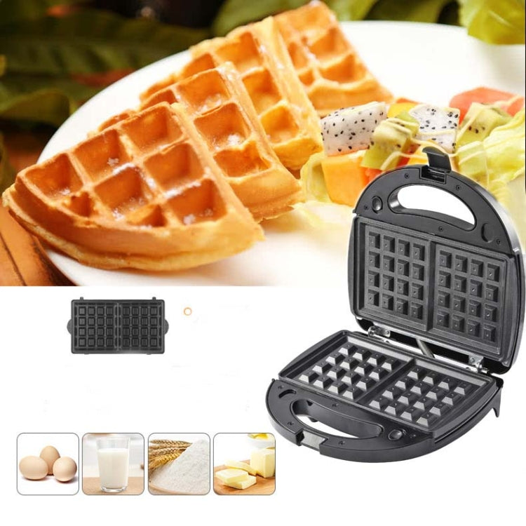 3 in 1 Sandwich Maker Multi-Function Waffle Maker Panini Breakfast Maker, EU Plug - Electric Skillets by buy2fix | Online Shopping UK | buy2fix