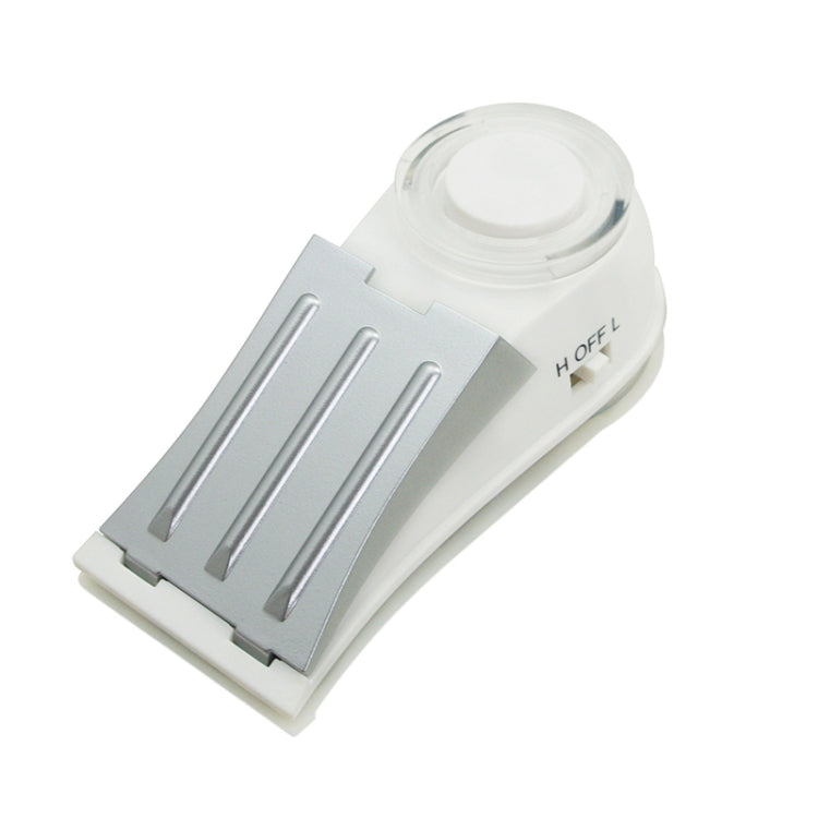 MSA-803 Window Vibration Alarm Door Stopper Flashing Light Burglar Alarm(White) - Door Window Alarm by buy2fix | Online Shopping UK | buy2fix