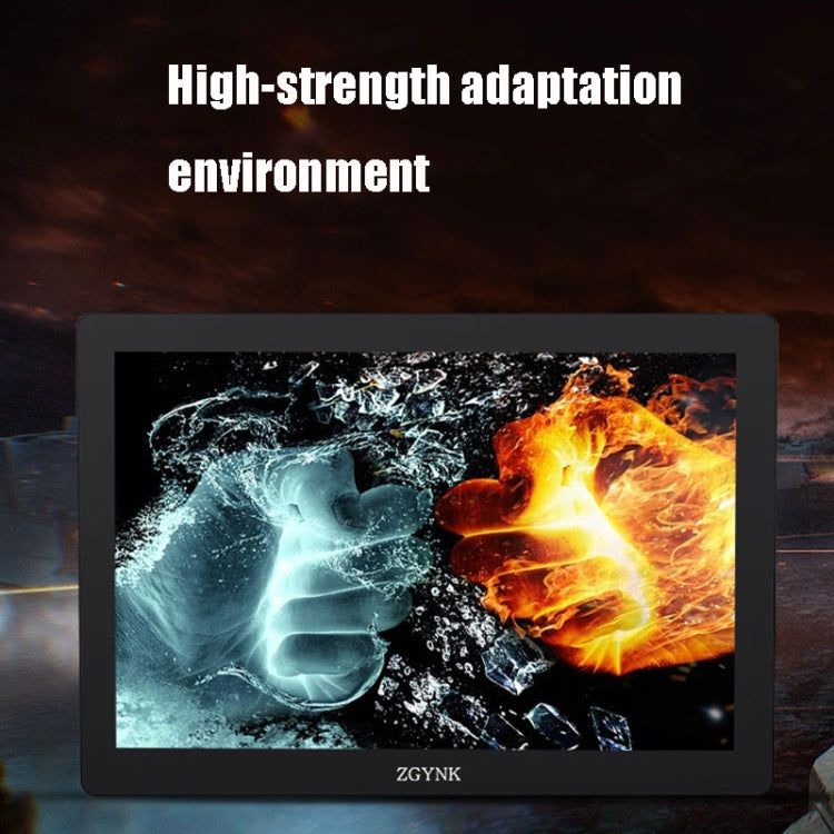 ZGYNK KQ101 HD Embedded Display Industrial Screen, Size: 10 inch, Style:Embedded by ZGYNK