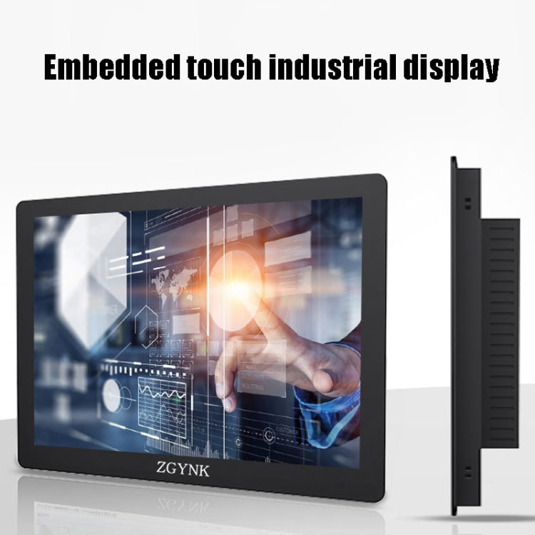 ZGYNK KQ101 HD Embedded Display Industrial Screen, Size: 15.6 inch, Style:Embedded by buy2fix