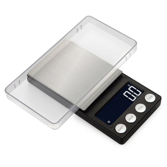 High-Precision Electronic Scale Mini Portable Jewellery Medicine Scale, Style:500g/0.1g by buy2fix
