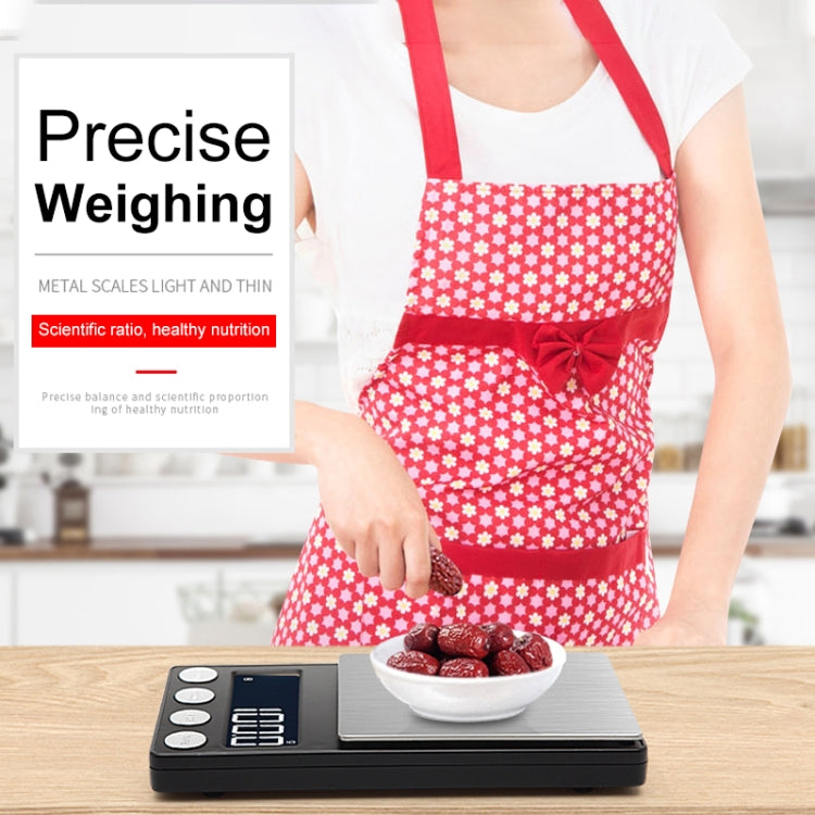 High-Precision Electronic Scale Mini Portable Jewellery Medicine Scale, Style:500g/0.1g by buy2fix