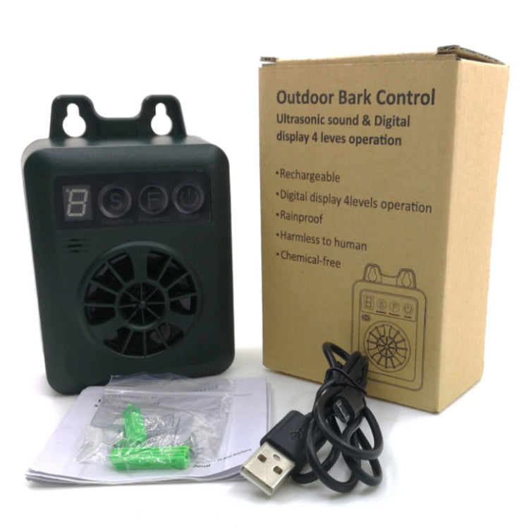 K6 USB Rechargeable Ultrasonic Bark Arrester Repeller Anti-Barking Dog Training - Training Aids by buy2fix | Online Shopping UK | buy2fix