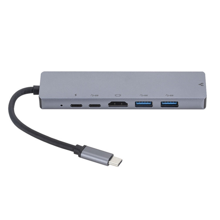 6 in 1 USB3.1 Type-C to HDMI+RJ45 Docking Station for Nintendo Type-C Docking Station by buy2fix