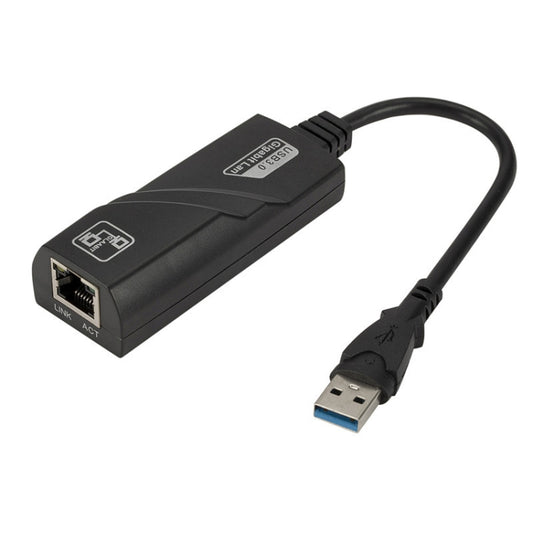 10/100/1000 Mbps RJ45 to USB 3.0 External Gigabit Network Card, Support WIN10 by buy2fix