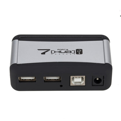 7 x USB 2.0 HUB with Base, US Plug by buy2fix
