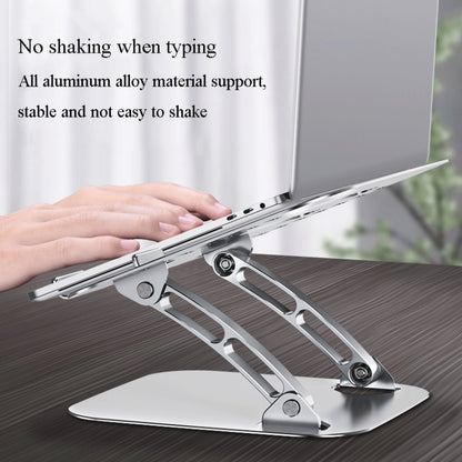 Laptop Bracket Aluminum Alloy Tablet Bracket Live Desktop Bracket - Laptop Stand by buy2fix | Online Shopping UK | buy2fix