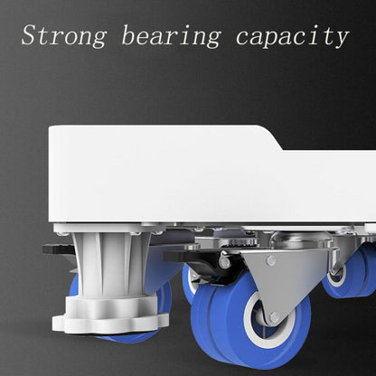 Double Tube 12 Feet Adjustable Stainless Steel Refrigerator Bracket Washing Machine Base Bracket - Washing Machines & Accessories by buy2fix | Online Shopping UK | buy2fix