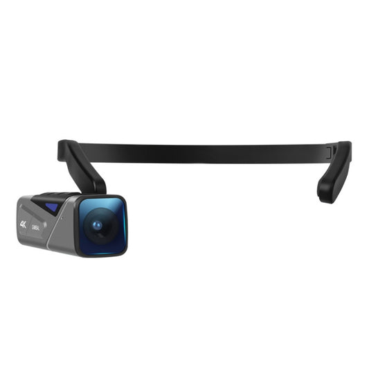 ORDRO EP7 4K Head-Mounted  Auto Focus Live Video Smart Sports Camera, Style:Without Remote Control(Silver Black) - Sports Camera by buy2fix | Online Shopping UK | buy2fix