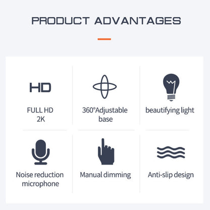 A9mini USB Drive-Free HD Fill Light Camera with Microphone, Pixel:1.0 Million Pixels 720P by buy2fix