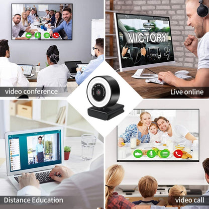 A9mini USB Drive-Free HD Fill Light Camera with Microphone, Pixel:1.0 Million Pixels 720P by buy2fix