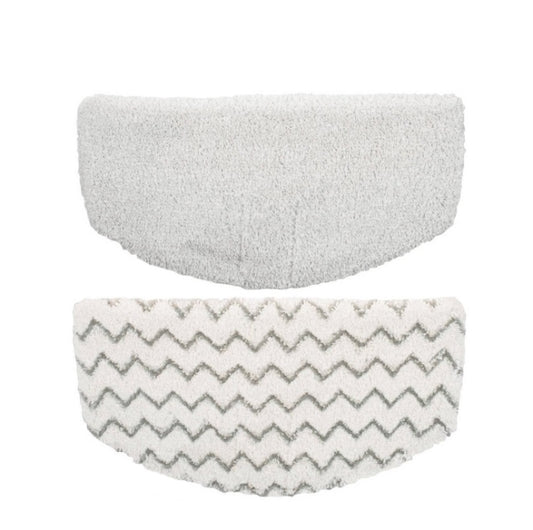 Steam Mop Cloth Cover Accessories For Bissell 1940/1440, Specification: 1 Stripe+1 White - For Bissell Accessories by buy2fix | Online Shopping UK | buy2fix